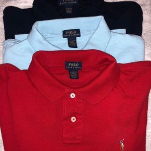 Bundle 3 Polo Ralph Lauren Polos
